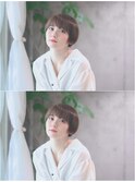 浦前翼/大人可愛いナチュラルショート×こなれヘア