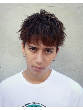 フィフス(fifth) ショートレイヤー ツーブロック くせ毛風パーマ アップバング 7