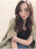 グレージュ/デジタルパーマ/ルーズ/コスメ/透明感/艶/高柳