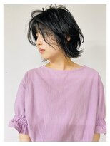 スティードトーキョー(Steed Tokyo)&nbsp;dark bluege × くびれbob【Steed/立川】