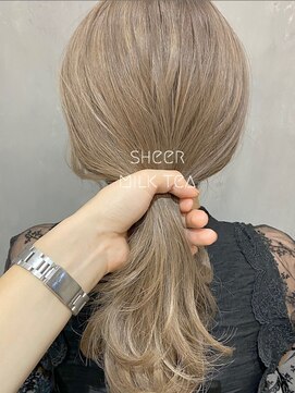 アソビ(Asobi) 【2ブリーチ】シアーミルクティ