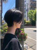 ショート/ハンサムショート/黒髪