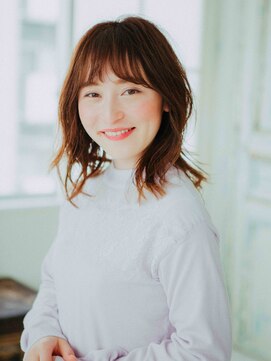 美容室 フラワー 平井店(flower) ふんわりひし形シルエット【平井】