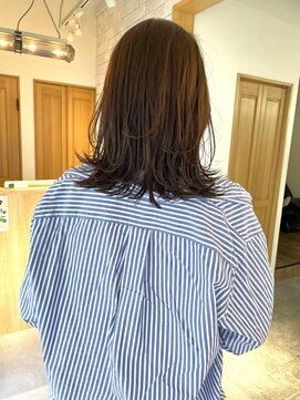 ニア 清澄白河(nir) 〈清澄白河 半個室〉バッサリ！/ブラウンベージュ