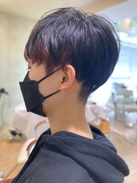 レンジシキチジョウジ (RENJISHI KICHIJOJI) 刈り上げマッシュショート【RENJISHI 松岡】