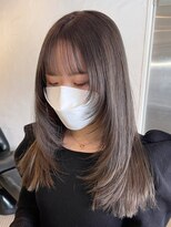 アルバム 池袋(ALBUM)&nbsp;顔まわりレイヤー_ホワイトグレージュネビージュ_ba384053