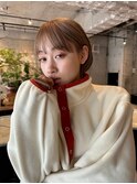 アゴライン甘めナチュラルボブ