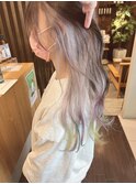 ☆インナーカラーホワイトデザインカラー☆