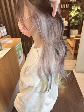 ブランシェ 小牧店(BRANCHE) ☆インナーカラーホワイトデザインカラー☆