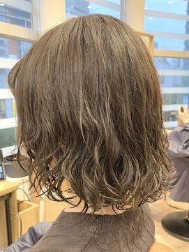 アピッシュ(apish 並木通り) ニュアンスボブパーマ♪