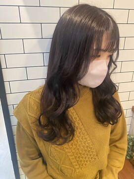 オーブ ヘアー リリー 博多2号店(AUBE HAIR lily) 顔周りのレイヤー
