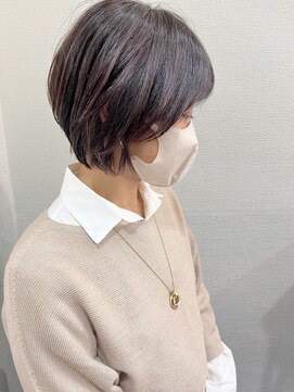 ミント(mint.) 大人可愛い！ショートボブ！自然な縮毛矯正！十条！