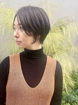 ブランロール 中目黒店(Blanl'or) 大人ガーリー/ダークアッシュ/似合わせカット/レイヤーカット