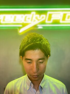 グリーディーフォックス 三軒茶屋(GreedyFOX) 波巻き/マッシュパーマ/ウルフ/ハイライト<理容室>三軒茶屋