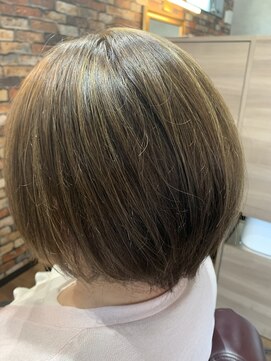 サミュゼ(s'amuser) ハイライト白髪ぼかし