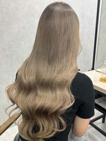 ロウル 渋谷(LOWRL)&nbsp;ツヤミルクティーカラー/ケアブリーチ/ダブルカラー