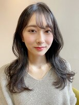 クィーンズガーデンバイケーツーギンザ(QUEEN’S GARDEN by K two GINZA)&nbsp;シルクレイヤーカット*レイヤーロング*グレーベージュ *白髪染め