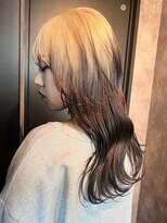 ヌル 表参道本店(Null)&nbsp;エンドカラー[デザインカラー/ケアブリーチ/ルーツカラー]