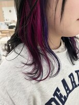 メロウ(mellow)&nbsp;インナーカラー×ピンク×バイオレット