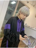 ホワイトカラー難波/ウルフカット難波/ダブルカラー難波