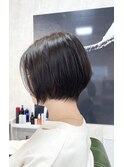 前下がりshort bob☆