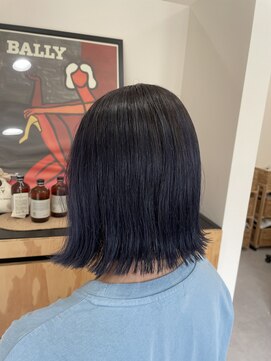 ベンジー 沖縄店(benji) Bob × サファイヤブルー