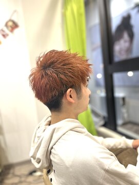 クート 北浦和(ku-to) 刈り上げショートのピンクベージュ