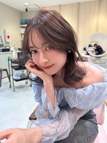 ベル 流山おおたかの森(BELLE)&nbsp;ミディアム/顔周りカット/インスタ@revo_ishida[おおたかの森]