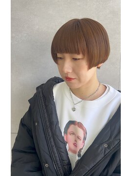 エルモ(ELMO.) マッシュショート/ベージュカラー