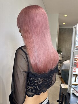 イル(ill) ブリーチ ダブルカラー ピンク ペールピンク