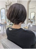 春にオススメお手入れも簡単なショートボブ◇