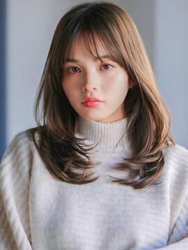 アグ ヘアー ポノ 本所吾妻橋店(Agu hair pono) 《Agu hair》美髪ワンカールレイヤー×numberA.ヘアバター