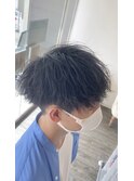 ニュアンスパーマ/メンズカット/メンズサロン/ダウンパーマ/韓国