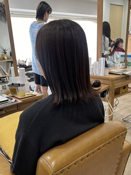 メアリー バイ メリー(marry by merry) 【立町メアリーバイメリー】☆グレージュ×外ハネボブ☆