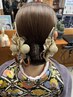 【成人式前撮りや結婚式に♪】ヘアアレンジ・ヘアセット　4400円～