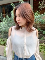 シエルバイアフロート(ciel by afloat)&nbsp;〈藤間〉くびれミディアム/顔まわりレイヤー/韓国ヘア