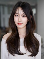 レノラ 本町(LENORA)&nbsp;☆フェミニンロング大人かわいいぱっつん前髪レイヤーカット小顔