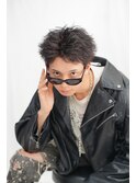 波巻きスパイラルパーマメンズマッシュツイストスパイラルパーマ