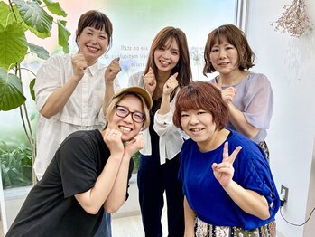 カロ プロデュース バイ ローブ(caro produce by L'aube)の写真/【女性stylist ONLY★コナミ香椎1F】癒しの空間◎女性stylistのみ在籍だから、相談しやすく、悩みも解決♪