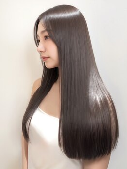 レム 上大岡(REM)の写真/ボリューム/クセを抑えてくれるのに真っ直ぐ過ぎない◇毛先まで自然な髪質へ。【酸性ストレート/髪質改善】