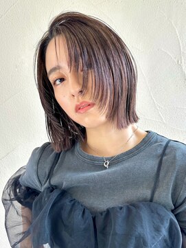 マセナ(Masena) 艶感ワンレン×スパイスバングボブ