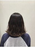 20代30代40代大人可愛いアッシュカラー×クセ毛風パーマ外国人風