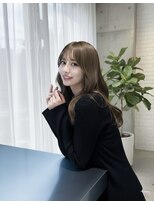 オットット(OttottO)&nbsp;韓国ヘア☆レイヤーカットグレージュくびれヘア