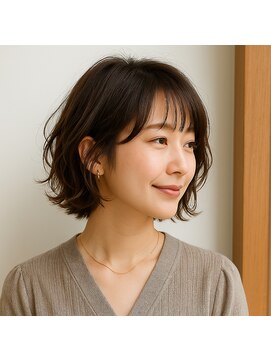 スープレックス ヘアーデザイン(SOUPREX HAIR DESIGN) ミセス立体ショートボブパーマ 20代 30代 40代 50代 60代 学割