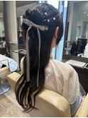 お呼ばれヘアアレンジ