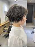 ショートパーマボブパーマ/20代30代40代/大人