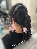 アイビー 新宿(IVY)&nbsp;編み込みポニーテール