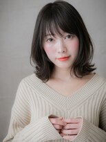 カバーヘア ブリス 志木南口駅前店(COVER HAIR bliss)&nbsp;黒髪くびれレイヤー大人美人クラゲウルフカットW志木30代40代