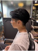 新百合ヶ丘メンズカット｜センターパートマッシュ
