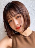 【Un ami】レイヤーボブ、レイヤーカット、30代40代50代